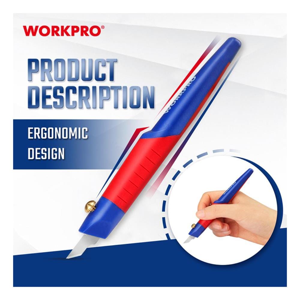 ชุดมีดสั้นเปลี่ยนหัว 14 แบบ WORKPRO WP219005
