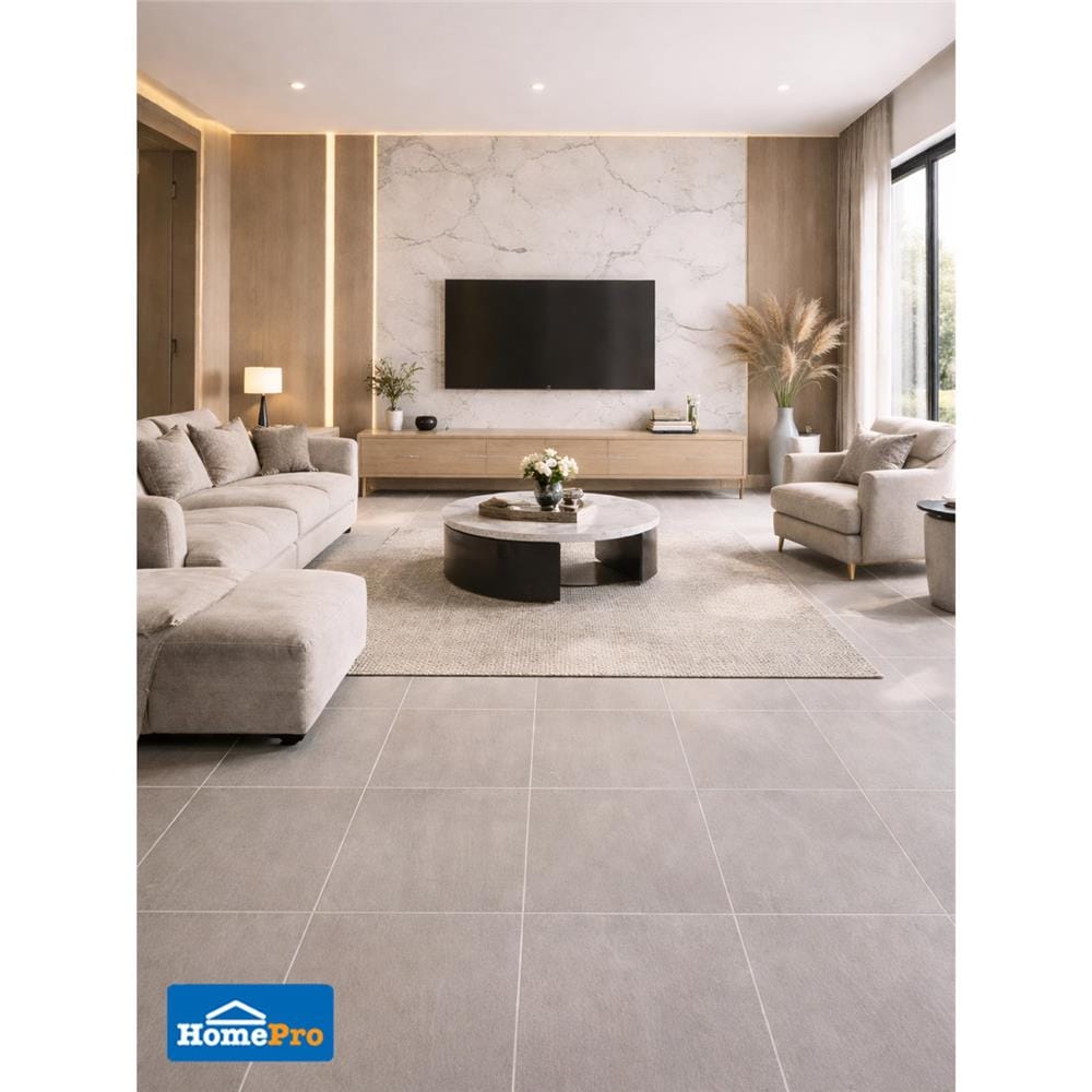 กระเบื้องพื้น 30x60 ซม. DURAGRES ดิมาส เทา A 1.44 ตร.ม.