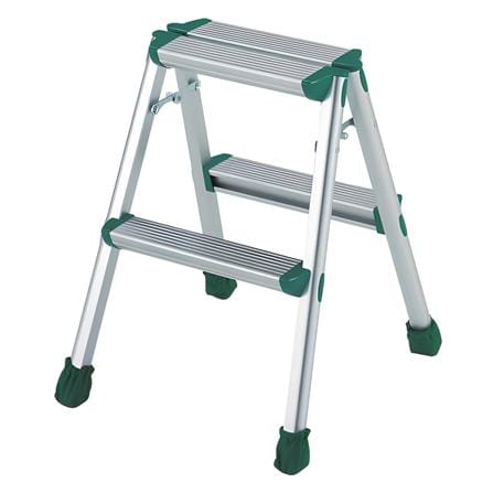 บันได STEP 2 ขั้น TRUSCO TAF-2/253-7478 สีเงิน_0