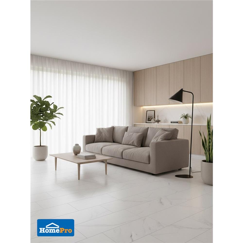 กระเบื้องพื้น 30x60 ซม. DURAGRES โบคาดี้ ขาว A 1.44 ตร.ม.