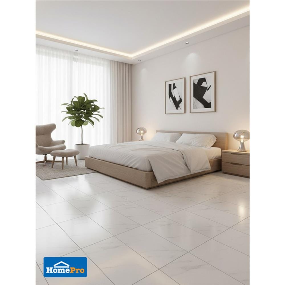 กระเบื้องพื้น 30x60 ซม. DURAGRES โบคาดี้ ขาว A 1.44 ตร.ม.