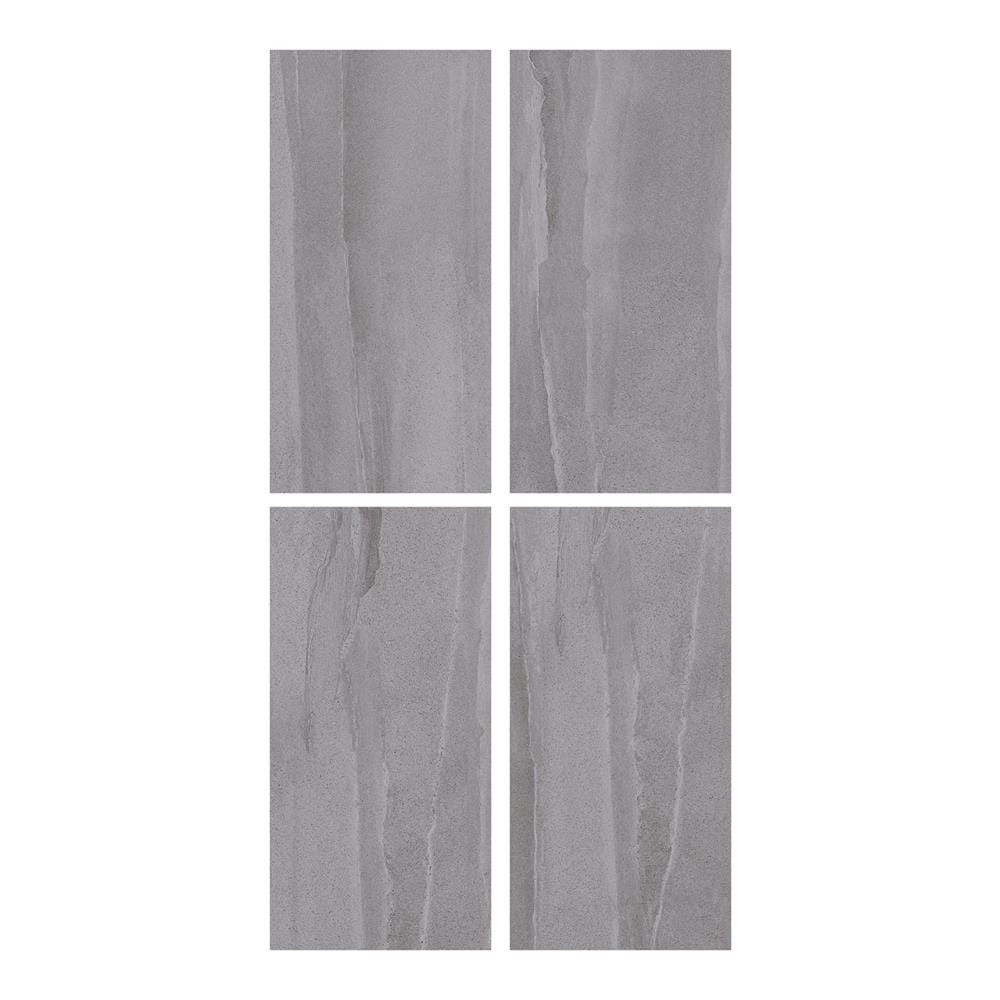 กระเบื้องพื้น 30x60 ซม. DURAGRES ดีนอนโซ่ เทาเข้ม A 1.44 ตร.ม.