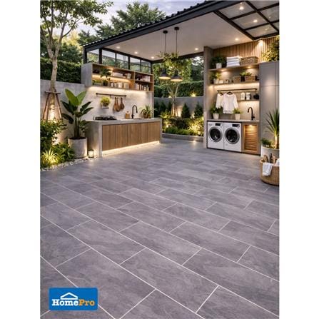 กระเบื้องพื้น 30x60 ซม. DURAGRES ดีนอนโซ่ เทาเข้ม A 1.44 ตร.ม._4