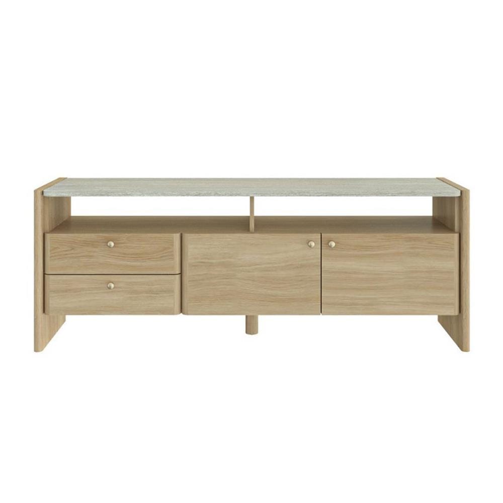 ตู้วางทีวี SB FURNITURE VELIN 19250567 160 ซม. สีวัลเลย์โอ๊ค