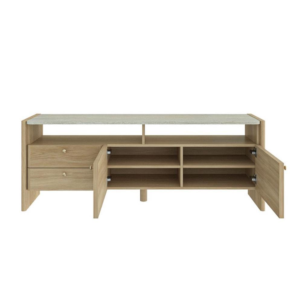 ตู้วางทีวี SB FURNITURE VELIN 19250567 160 ซม. สีวัลเลย์โอ๊ค