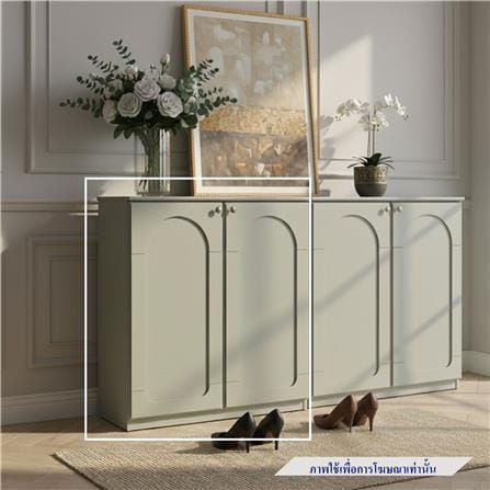 ตู้เตี้ยบานเปิด SB FURNITURE CLIA 19249163 80 ซม. สีพิวเตอร์ เกรย์_3
