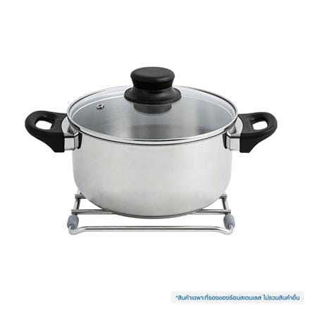 ที่รองของร้อนสเตนเลส KECH LANZO 18x19 ซม._2