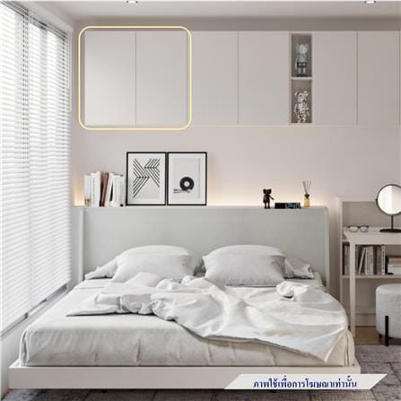 ตู้แขวนผนัง SB FURNITURE TERA 19250253 สีขาว_3