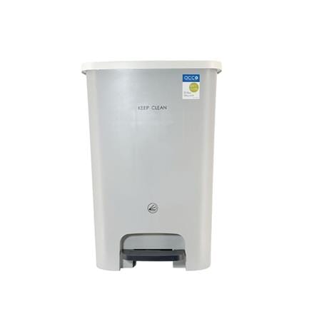 ถังขยะเหยียบเหลี่ยม ACCO SOFT CLOSE 50 ลิตร สีเทา_2