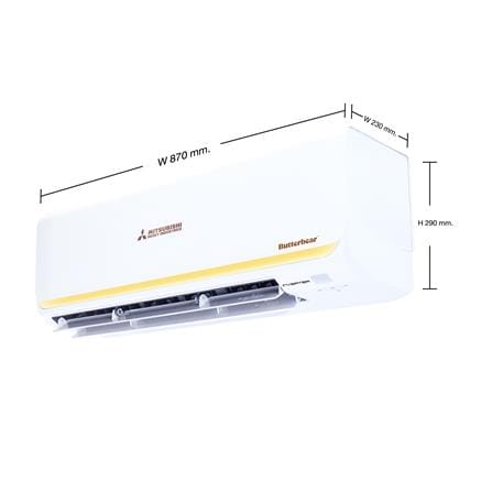 แอร์ผนัง MITSUBISHI HEAVY DUTY SRK10YYS-W1/B 9633 บีทียู อินเวอร์เตอร์_5