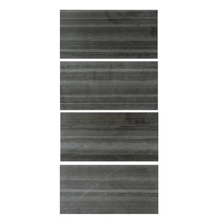 แผ่นหินวีเนียร์ STONE DECOR 122x244 ซม. คานัล ดำ_1