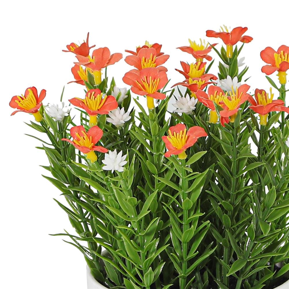 ดอกไม้ประดิษฐ์ SPRING 20 ซม. สีส้ม