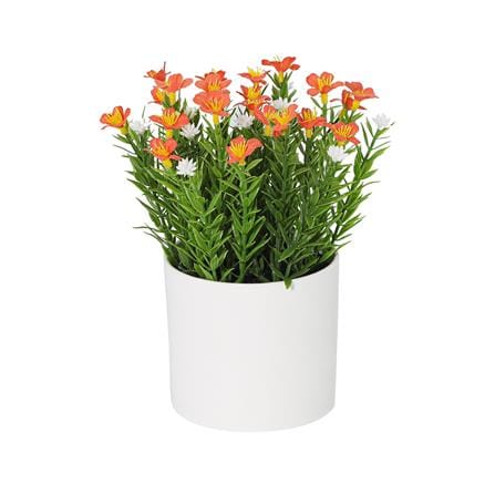 ดอกไม้ประดิษฐ์ SPRING 20 ซม. สีส้ม_0