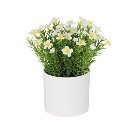 ดอกไม้ประดิษฐ์สีขาว SPRING 20 ซม._0