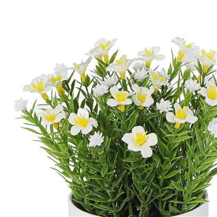 ดอกไม้ประดิษฐ์สีขาว SPRING 20 ซม._1
