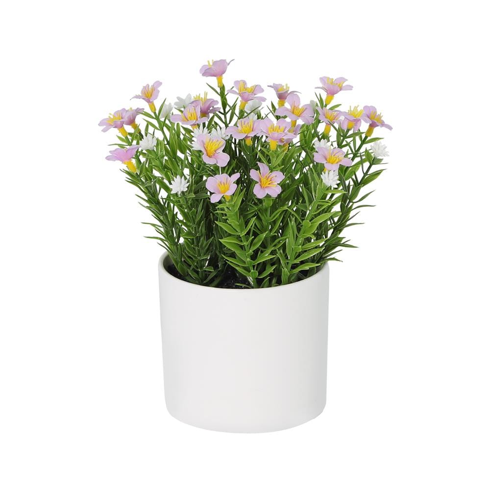 ดอกไม้ประดิษฐ์สีชมพู SPRING 20ซม.