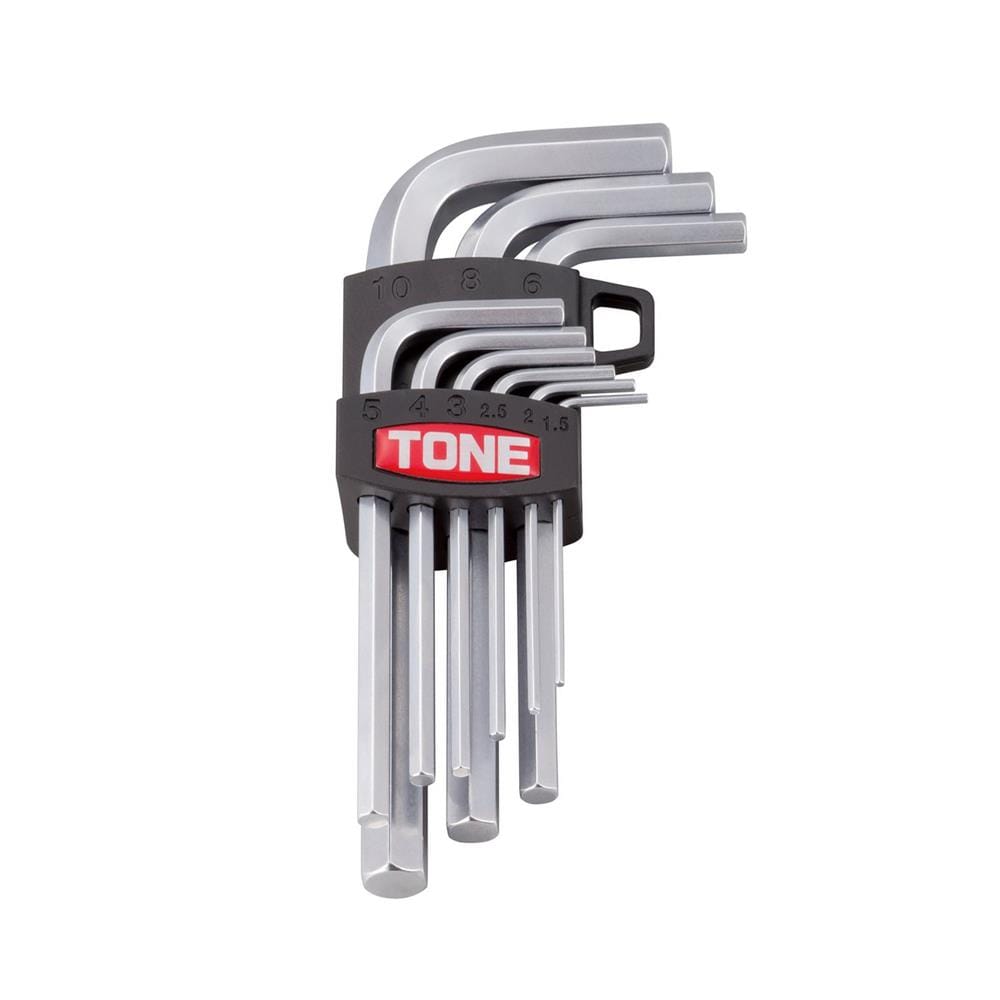 ชุดประแจหกเหลี่ยมตัวแอล TONE AS900 (ชุด 9 ชิ้น)