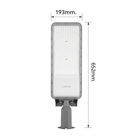 ไฟถนน LED LAMPTAN LEADER2 200 วัตต์ DAYLIGHT สีเทา_11