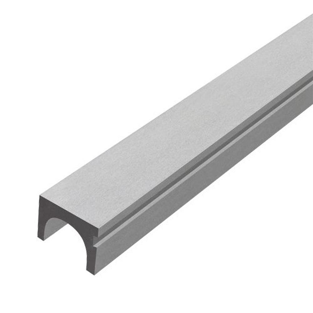 บัวตกแต่ง เซาะร่อง DURAONE 7.5x300x5 ซม. สีซีเมนต์