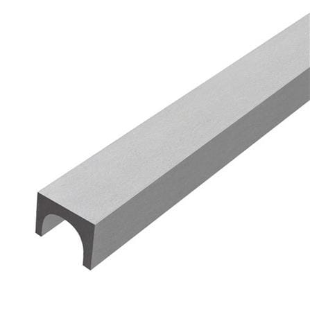 บัวตกแต่ง โมเดิร์น DURAONE 7.5x300x5 ซม. สีซีเมนต์_0