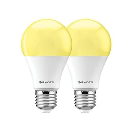 หลอด LED RACER A60 KIMMIE 9 วัตต์ WARM WHITE E27 (แพ็ก 2 ชิ้น)