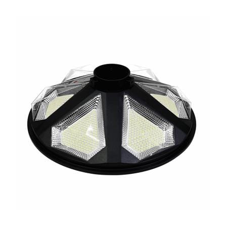 ไฟสนาม SOLAR RACER LIGHT HOUSE 800 วัตต์ DAYLIGHT สีดำ_0
