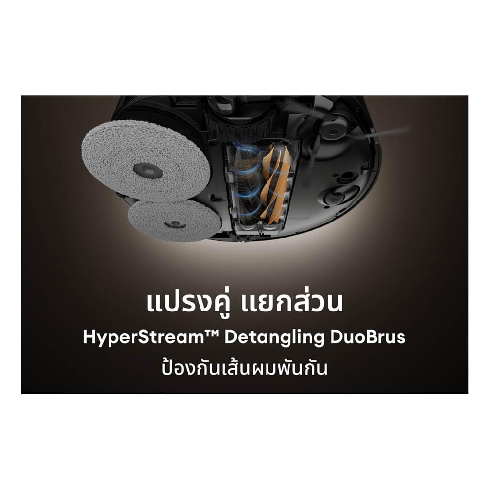 เครื่องดูดฝุ่นหุ่นยนต์ DREAME DRE-RLX85CE-BK สีดำ
