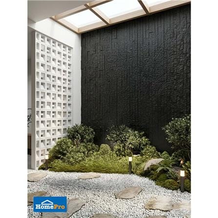แผ่นตกแต่งผนัง PU 60x120 ซม. TARA BRICK ROCK BLACK_2