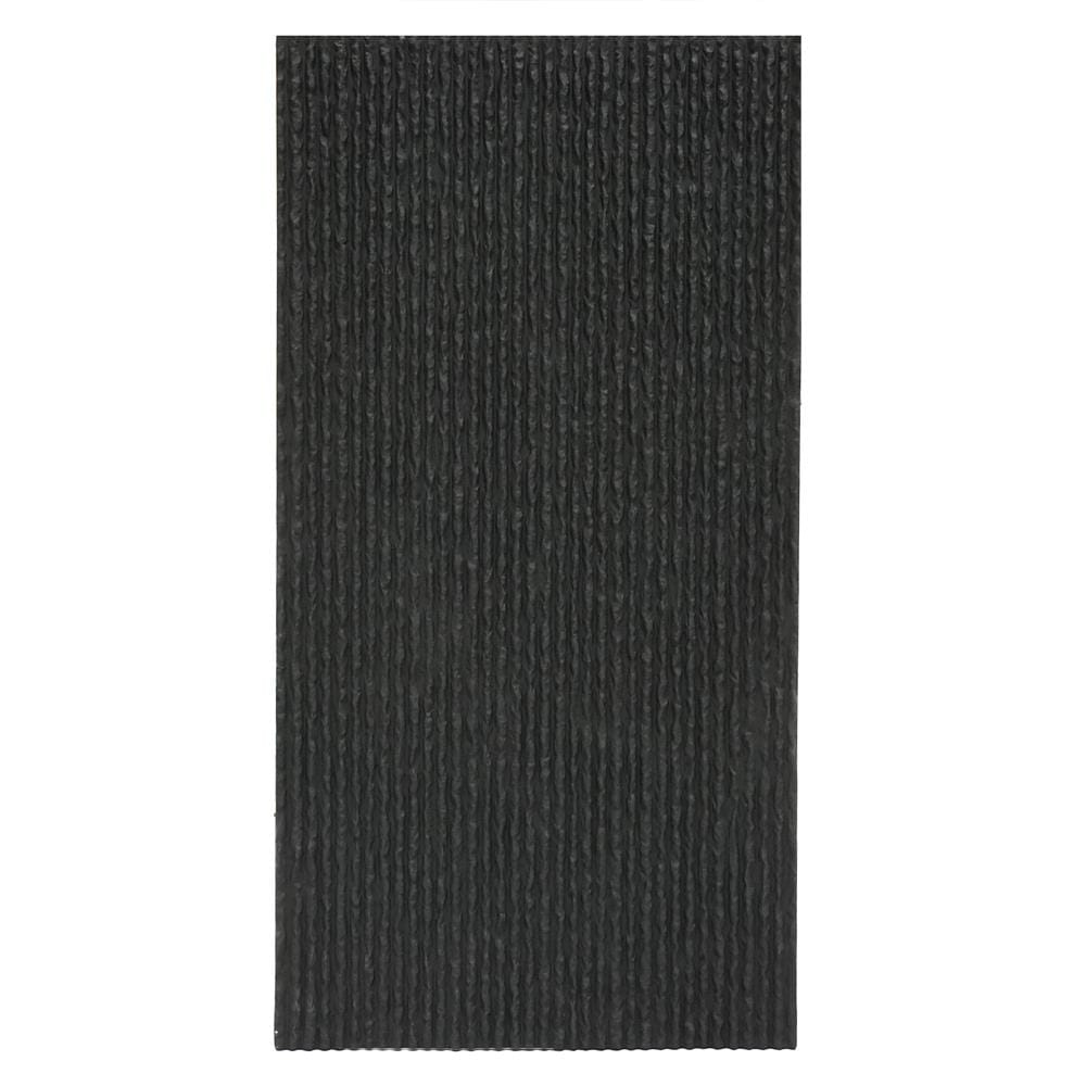 แผ่นตกแต่งผนัง PU 60x120 ซม. TARA ม่านน้ำ สีดำ