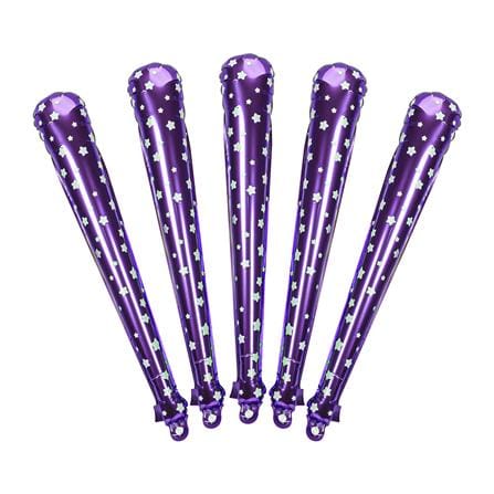ลูกโป่งฟอยล์ กระบองเชียร์ SNAZZ 28 นิ้ว สีม่วง_0