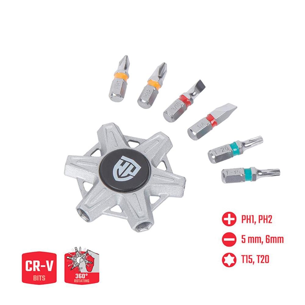ไขควงสปินเนอร์ 6 IN 1 WORKPRO WP221065