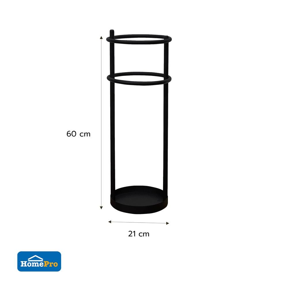 ที่เก็บร่ม STACKO URBAN 21x21x60 ซม. สีดำ