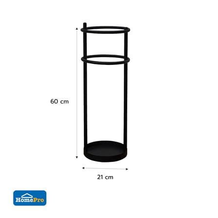 ที่เก็บร่ม STACKO URBAN 21x21x60 ซม. สีดำ_2