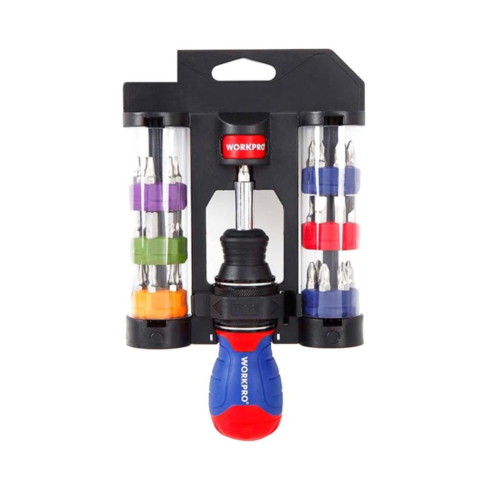 ชุดไขควงวงล้อแบบ DOUBLE DRIVE STUBBY WORKPRO WP221050