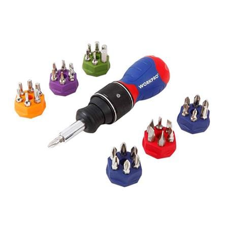 ชุดไขควงวงล้อแบบ DOUBLE DRIVE STUBBY WORKPRO WP221050_0