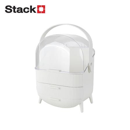ชุดกล่องลิ้นชัก MAKE UP STACKO AIRA 28.5x20x38.5 ซม. สีขาว_1