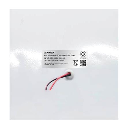 ไฟเพดาน LED LAMPTAN GLITY 15 นิ้ว 36 วัตต์ DAYLIGHT/COOL WHITE/WARM WHITE_8