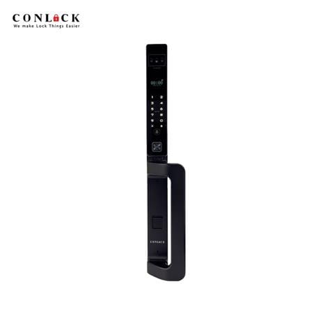 กลอนดิจิตอล CONLOCK XERCON CURVE สีดำ_0