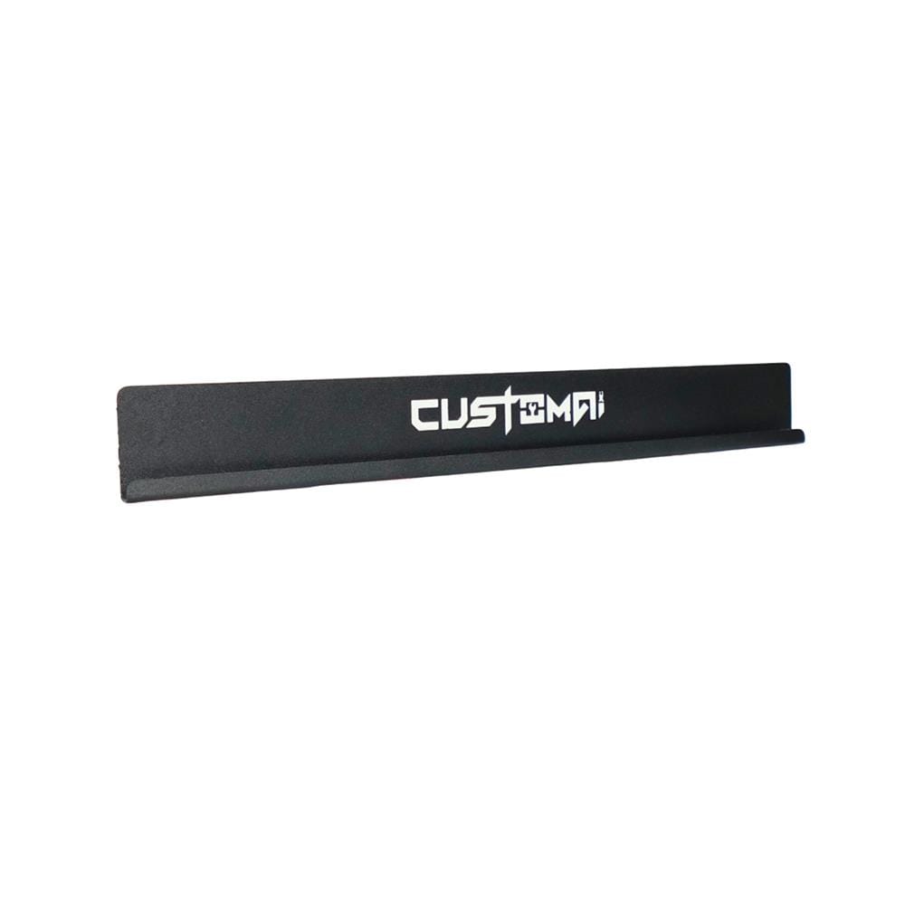 แท่นแขวนเหล็กแบบบาร์ CUSTOMAI 40 ซม. สีดำ