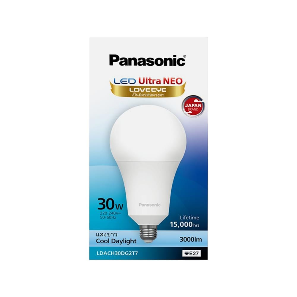 หลอด LED PANASONIC A110 ULTRA NEO 30 วัตต์ DAYLIGHT E27