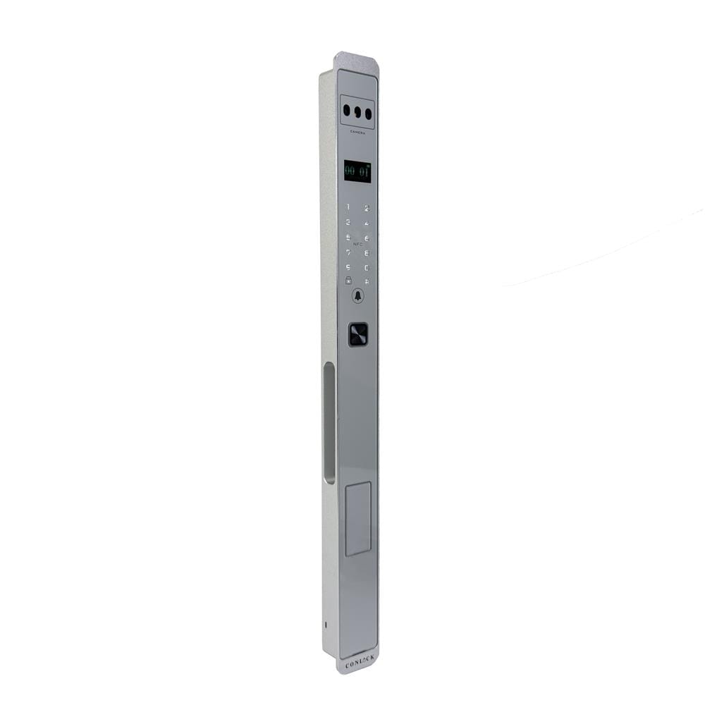 กลอนดิจิตอล CONLOCK XERCON SLIM สีเงิน
