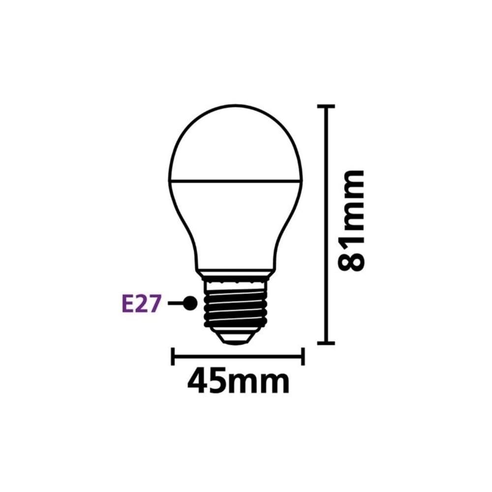 หลอด LED SYLVANIA G45 BASIC PLUS 5 วัตต์ DAYLIGTH E27