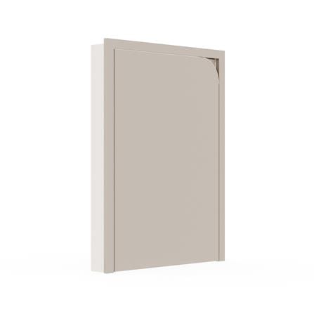 บานถังแก๊ส เปิดซ้าย KITZCHO CURVE 56x74 ซม. สี SAHARA_1