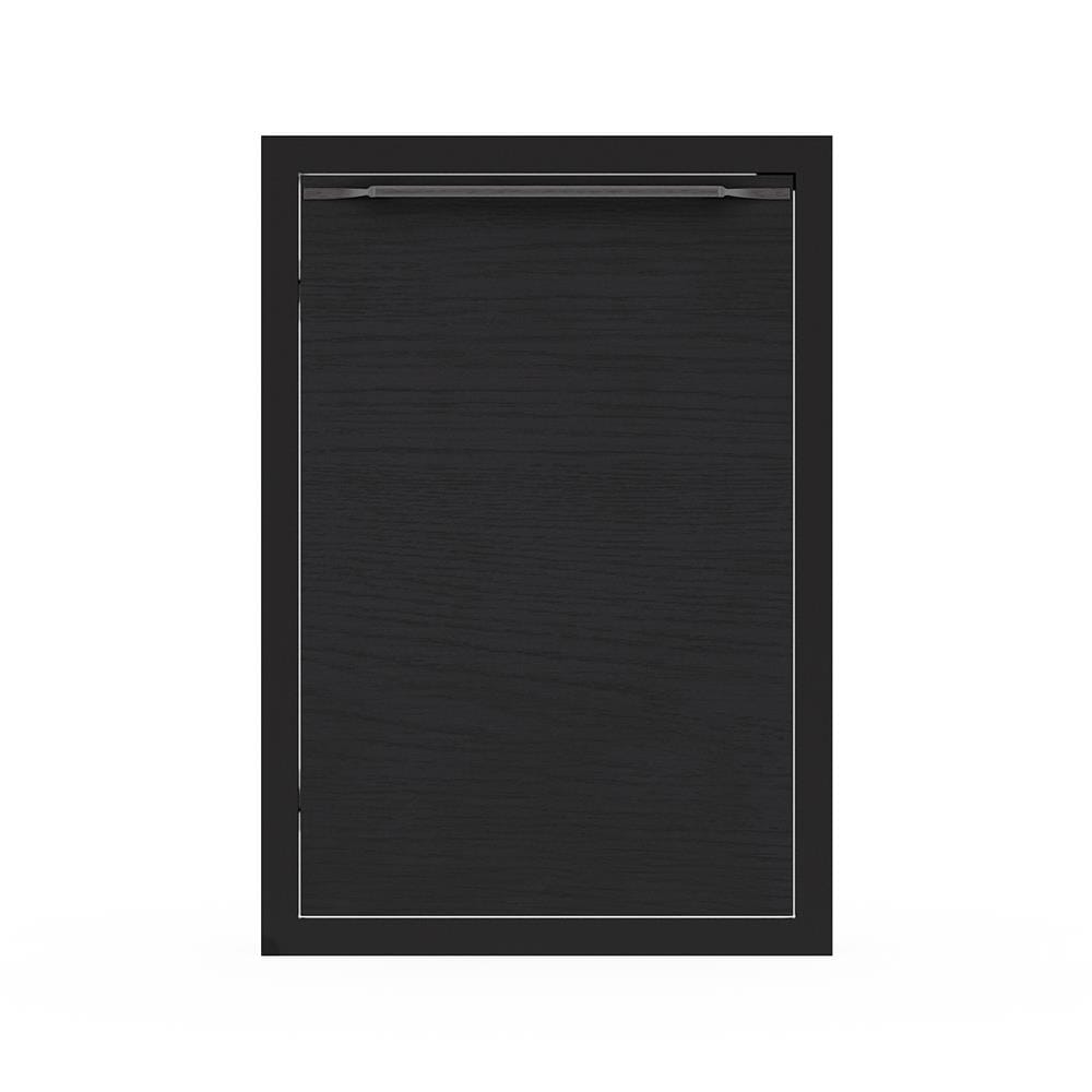 บานซิงค์เดี่ยว เปิดขวา KITZCHO LUCIDA PLUS 46x66 ซม. สี BLACK OAK