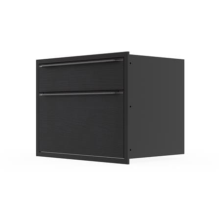 ตู้ลิ้นชัก KITZCHO LUCIDA PLUS 66x66 ซม. สี BLACK OAK_0