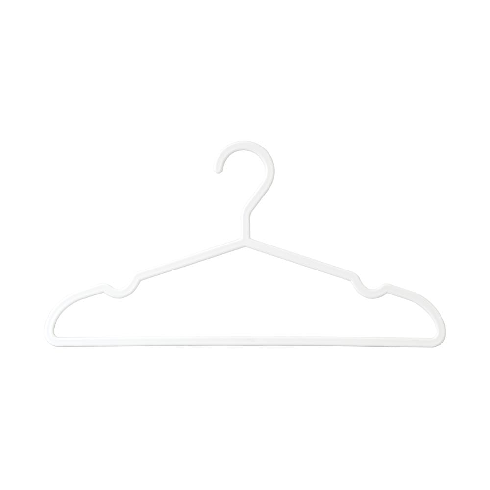 ไม้แขวนเสื้อ PLIM SLIM 010 สีขาว (แพ็ก 8 ชิ้น)