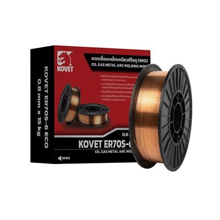 ลวดเชื่อม CO2 KOVET ER70S-6 ECO 0.8 มม._1