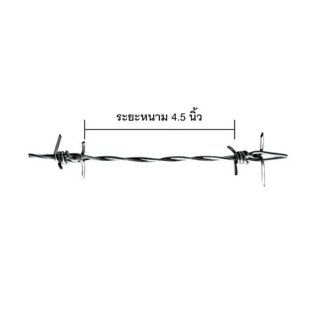 ลวดหนาม ONGROUND เบอร์ 14 50 ม._3