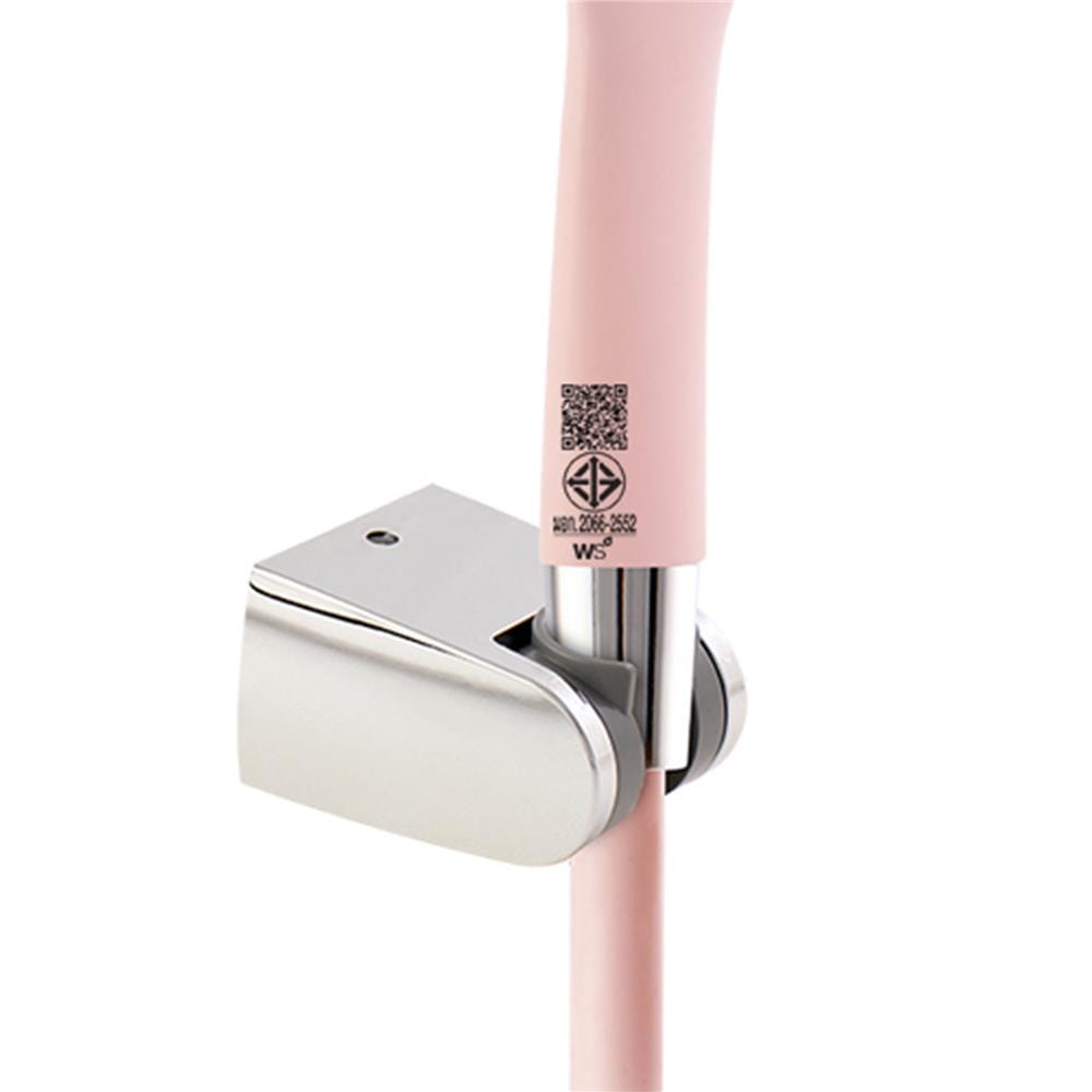 ชุดฝักบัวสายอ่อน 5 ระดับ WS WHS-5500-PI สีชมพู