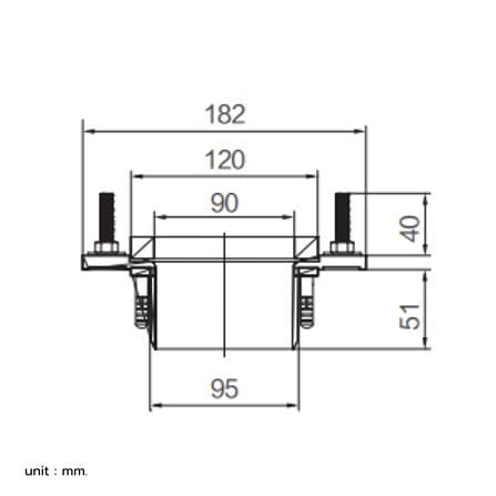 อุปกรณ์กันกลิ่น COTTO F940001_1